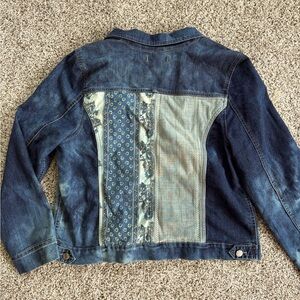 Patterned Denim Jacket